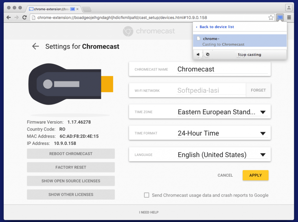 chromecast for mac desktop